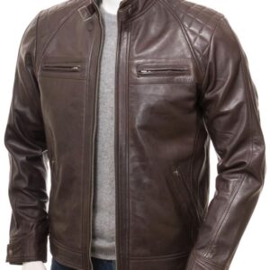 Classic Motorcycle Real Leather Jacket Wholesale Price