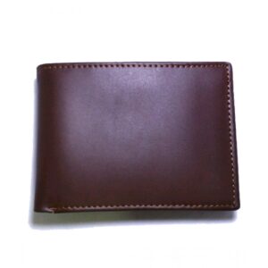 Brown Men Wallet Genuine Leather